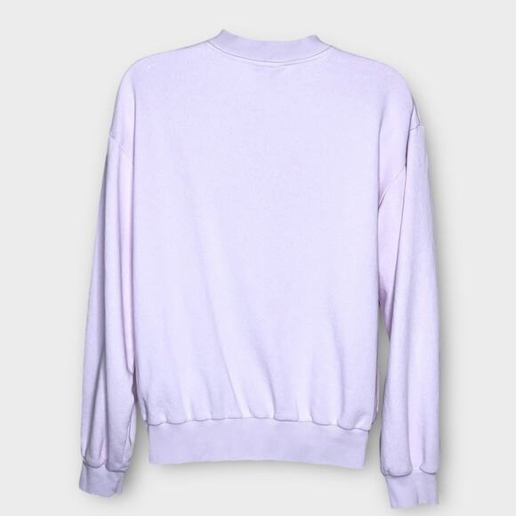 SLEEPER Diana Lilac Crewneck Sweatshirt Size XS Loungewear Comfy - Picture 3 of 6
